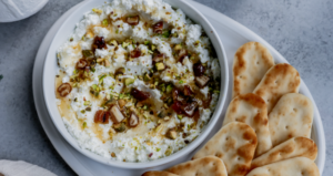Pistachio and Honey Farmer Cheese Spread