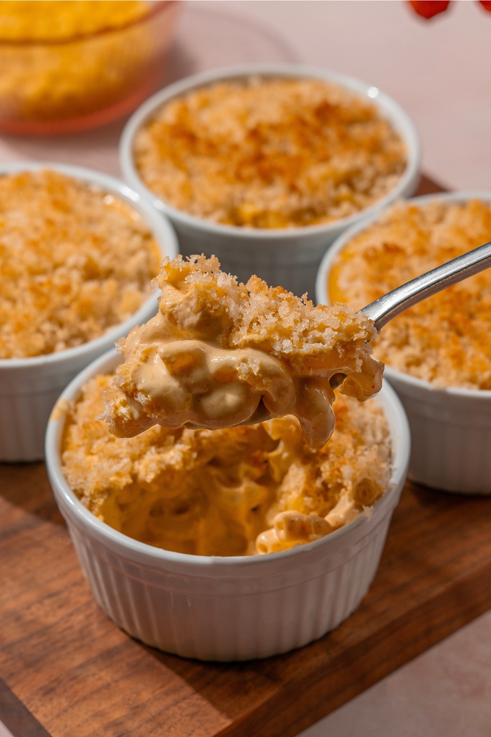 Mini Protein Mac and Cheese Cups made with Lifeway Kefir