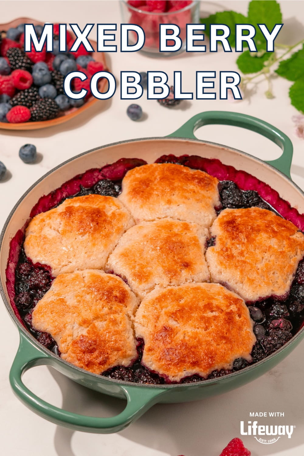 Mixed Berry Cobbler