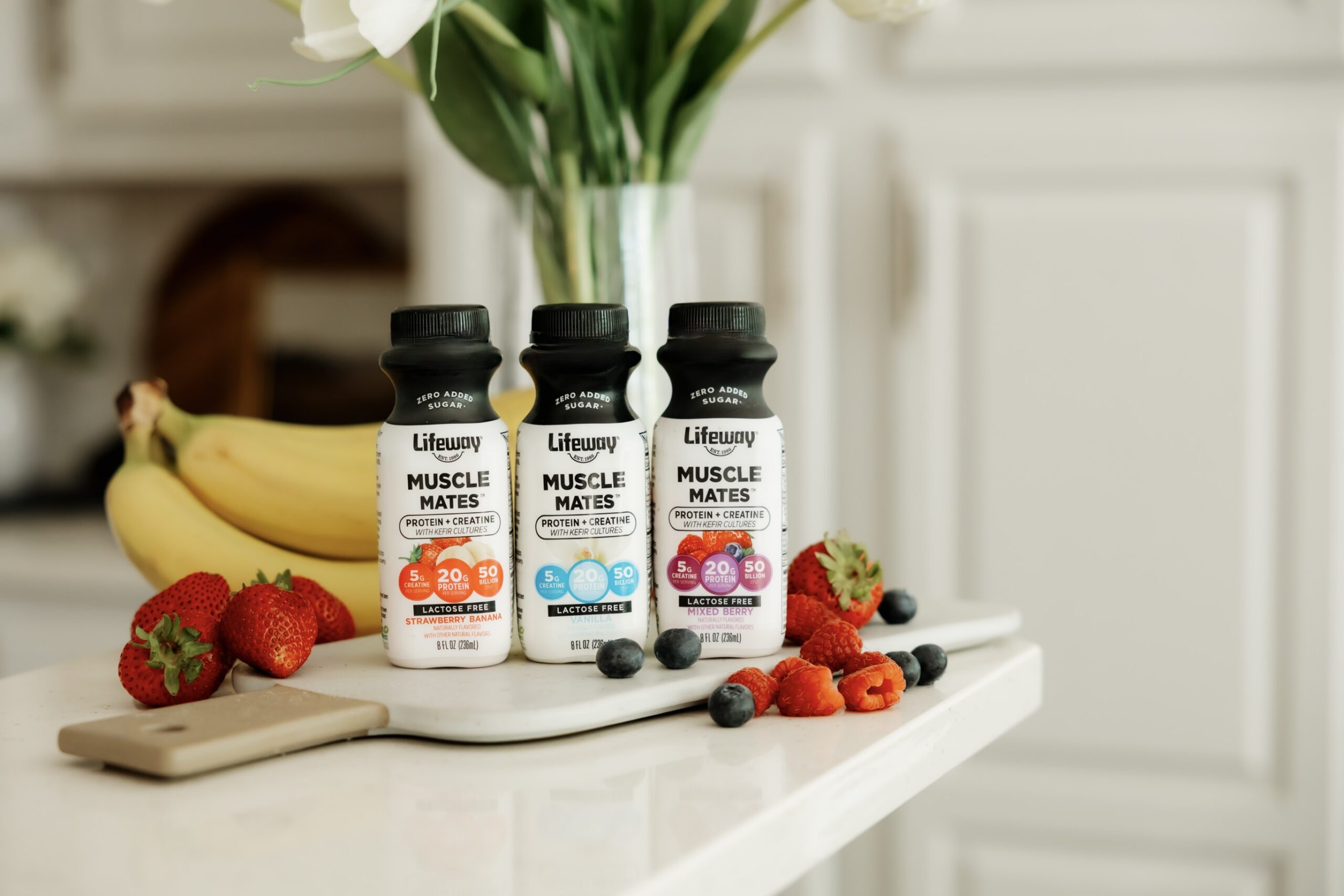 Lifeway Muscle Mates Kefir - Kefir, Creatine, and Protein