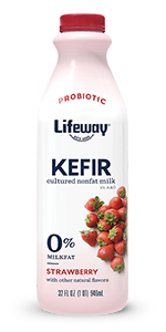lifeway strawberry nonfat kefir