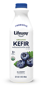 Organic Blueberry Lowfat Kefir