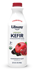 Organic Pomegranate Acaí Lowfat Kefir