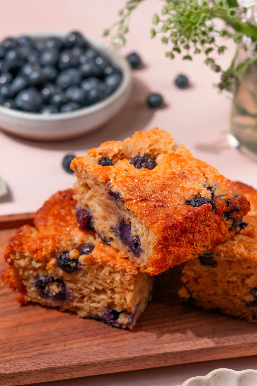 One Pan Kefir Blueberry Biscuits made with Lifeway Kefir and Lifeway Kefir Butter