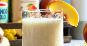 Peach Mango Lifeway Kefir Spritz made with Lifeway Kefir