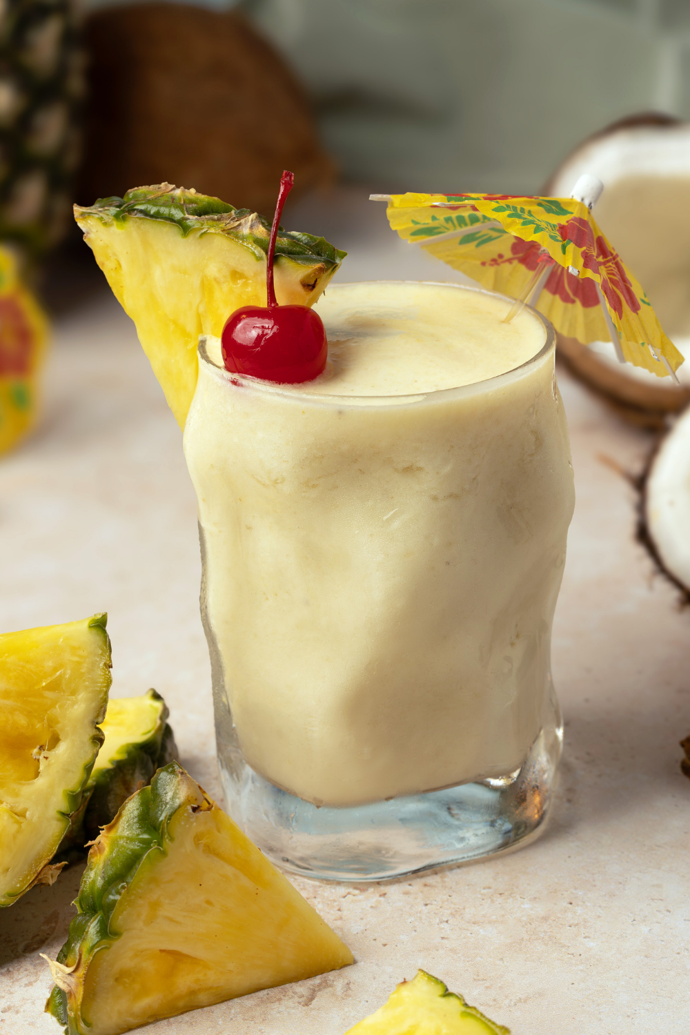 Piña Colada Smoothie made with Lifeway Kefir
