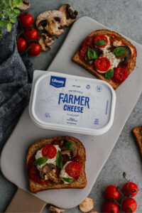 Farmer Cheese Pizza Toast