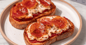 Farmer Cheese Pizza Toast