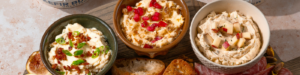 Probiotic Fall Harvest Butter Board Made with Lifeway Kefir Butter