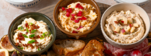 Probiotic Fall Harvest Butter Board Made with Lifeway Kefir Butter