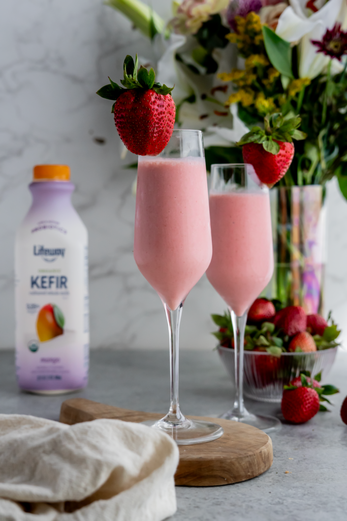 Probiotic 'Momosa' Smoothie made with Lifeway Kefir