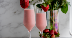 Probiotic 'Momosa' Smoothie made with Lifeway Kefir