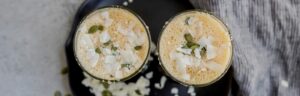 Probiotic Pumpkin Glow Smoothie made with Lifeway Kefir