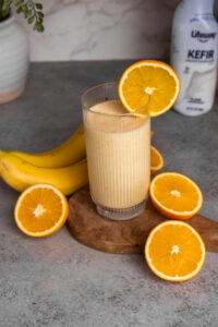 Probiotic Skin Glow Smoothie made with Lifeway Kefir