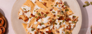 Pumpkin Swirl Protein Bark with Lifeway Kefir and Farmer Cheese