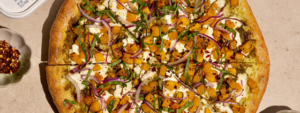 Roasted Butternut Squash Pizza - Made with Lifeway Farmer Cheese