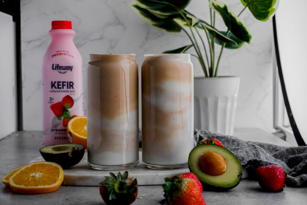 Sea Moss Smoothie made with Lifeway