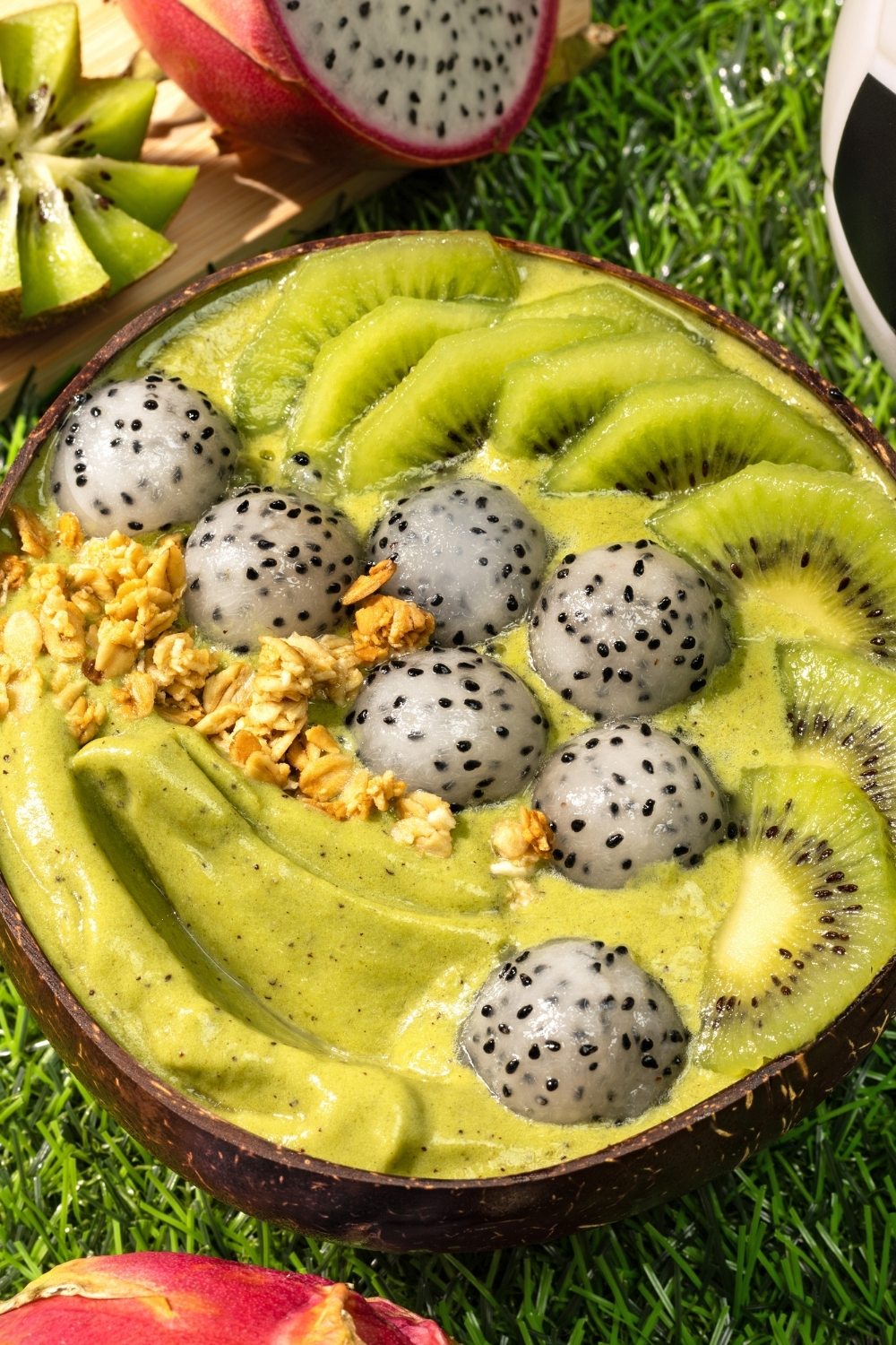 Soccer Match-a Smoothie Bowl made with Lifeway