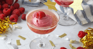 Sparkling Raspberry Punch - made with Lifeway Kefir