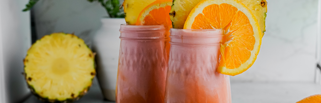 Strawberry Sunrise Smoothie