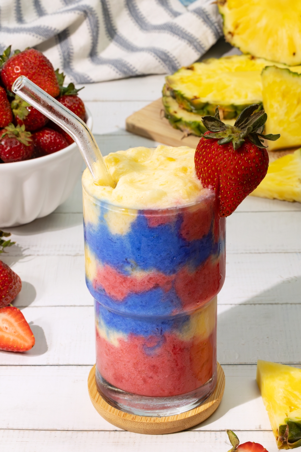 Super Dad Smoothie for Father's Day made with Lifeway Kefir
