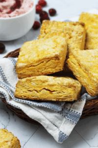 Sweet Potato Biscuits with Cranberry Butter - Made with Lifeway