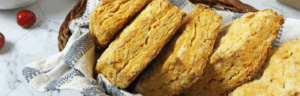 Sweet Potato Biscuits with Cranberry Butter - Made with Lifeway