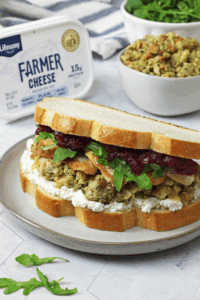 Thanksgiving Leftover Turkey Sandwiches