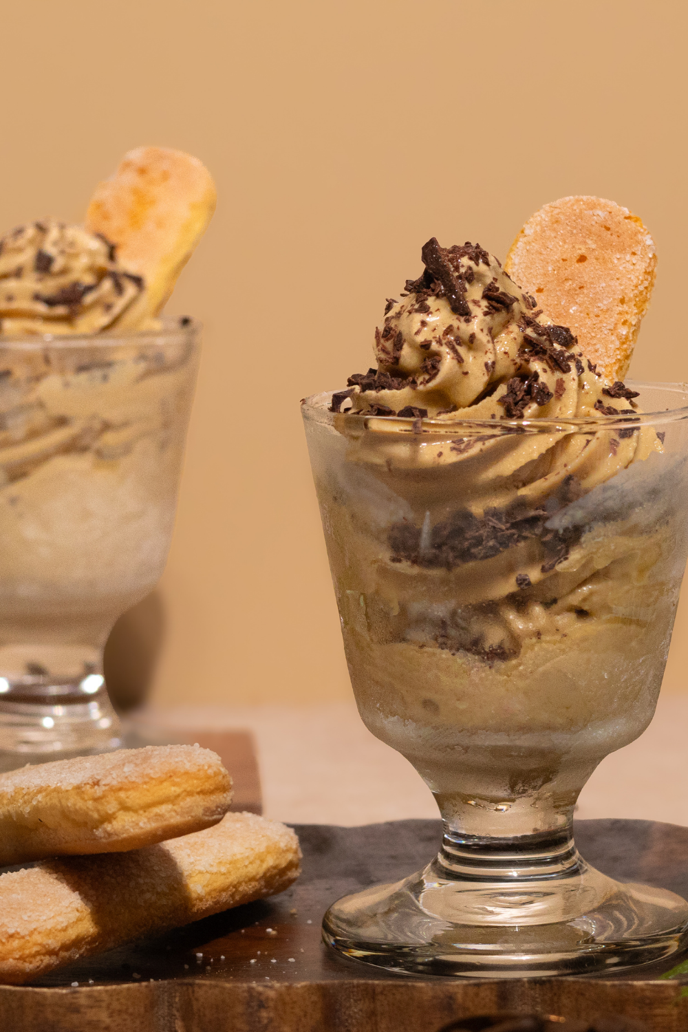 Tiramisu Soft Serve Ice Cream - Made with Lifeway Kefir and Farmer Cheese