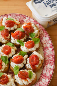Tomato Confit with Farmer Cheese Crostini