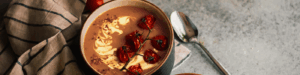 Tomato Basil Soup made with Lifeway