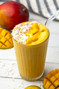 Turmeric Mango Kefir Smoothie made with Lifeway Kefir