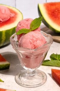 Watermelon Frozen Kefir made with Lifeway Kefir