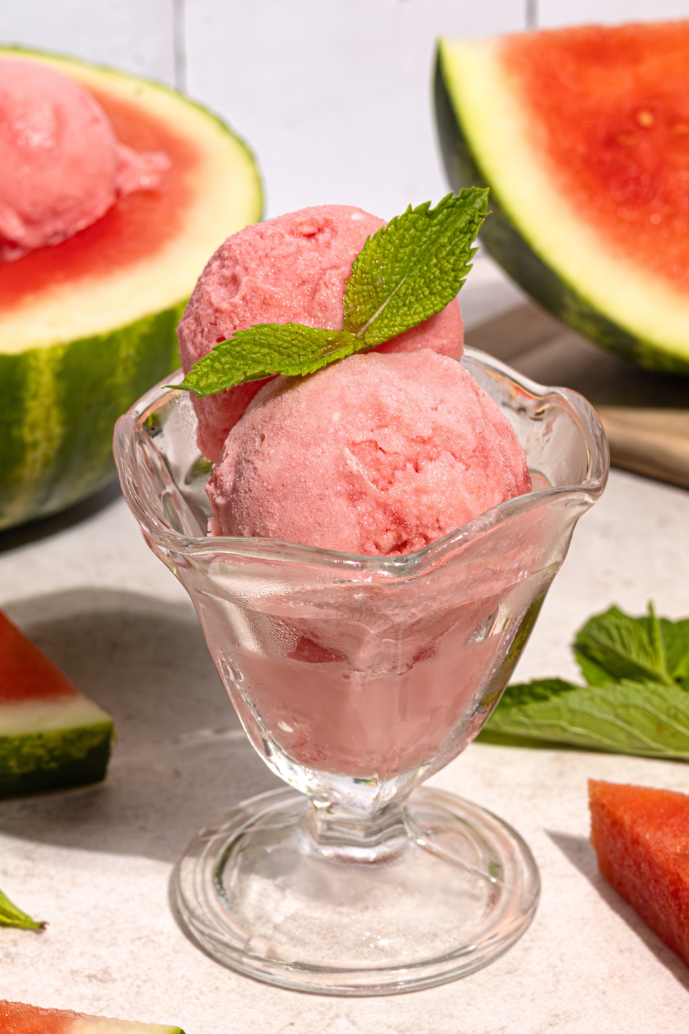 Watermelon Frozen Kefir made with Lifeway Kefir