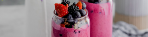 Berry Blast Smoothie made with Lifeway Kefir