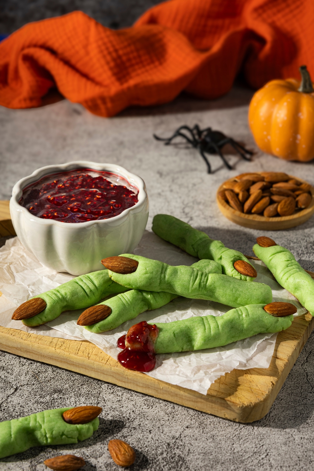 Witch Finger Cookies Made with Lifeway Kefir Butter 
