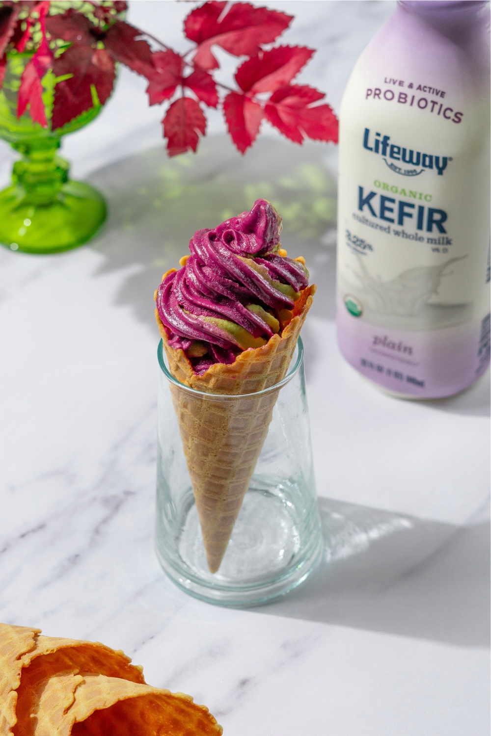 Witches' Brew Soft Serve Frozen Kefir Made with Lifeway Kefir