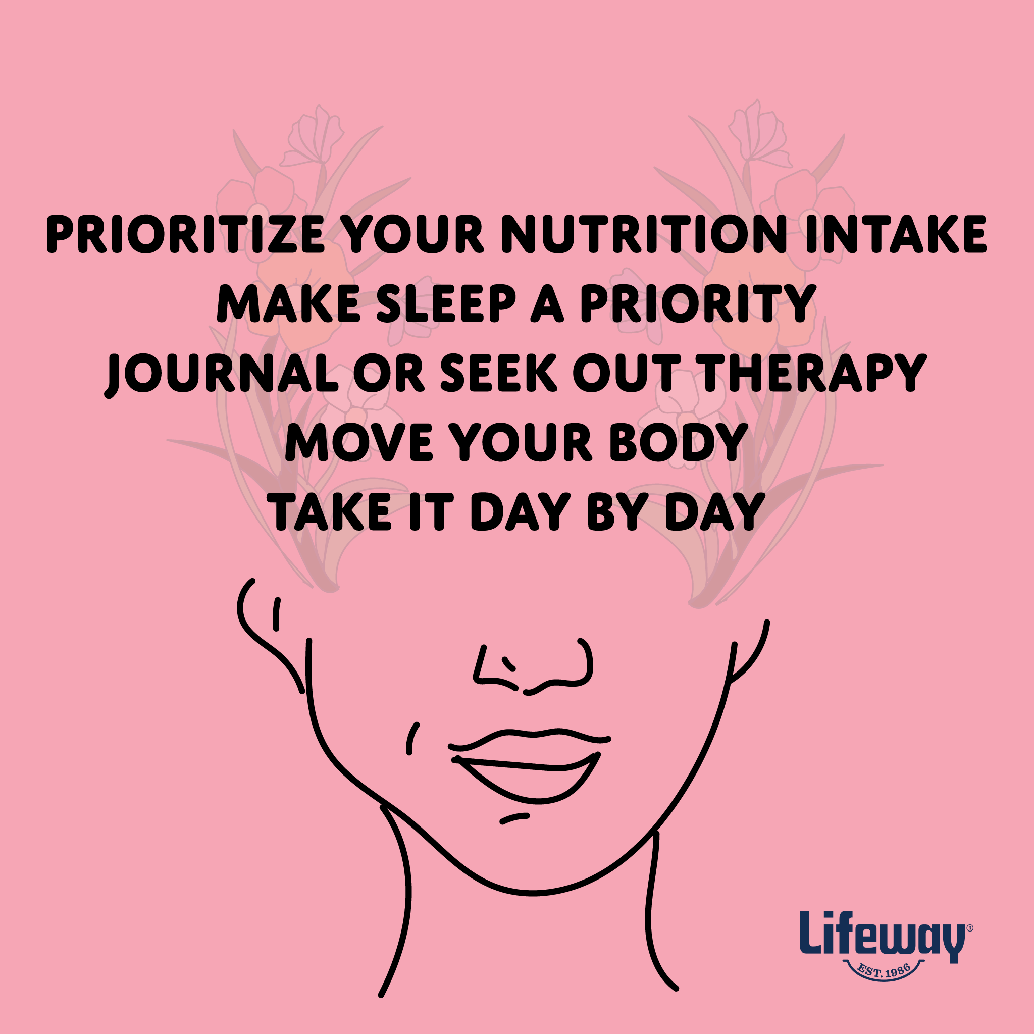 Curated visual reference: Picture Idea: Habits To Support Mental Health